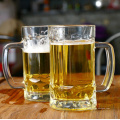 Haonai M-30613 Hot Sales glass beer mugs with handles